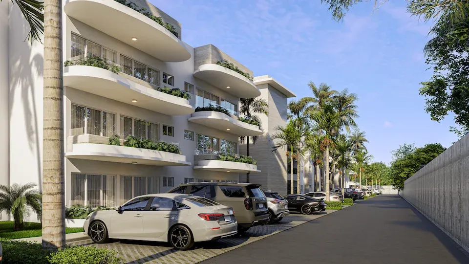 Setting at Homes amid tropical gardens in Bayahibe